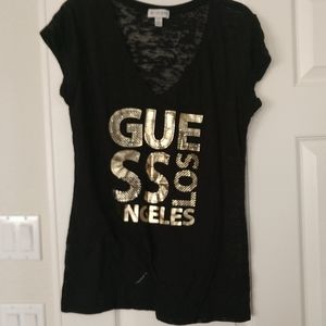Guess women's embellished t-shirt